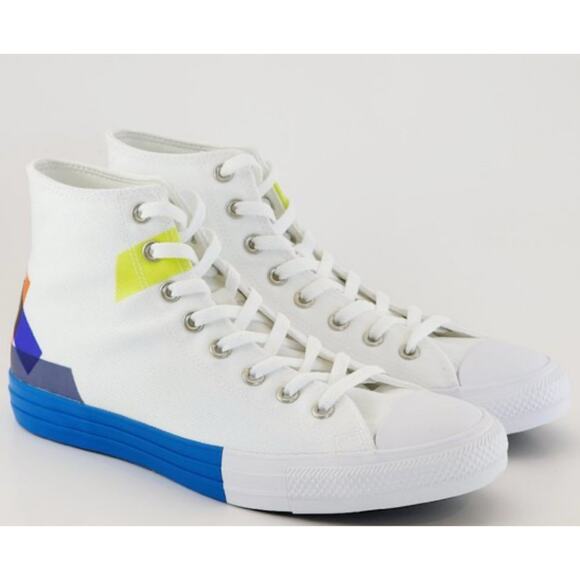 Converse Chuck Taylor CTAS HI Space Racer Black Sneakers Unisex W9 M7 NIB - Picture 1 of 10